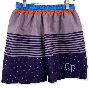 Op‎ stripe dot swim trunk large